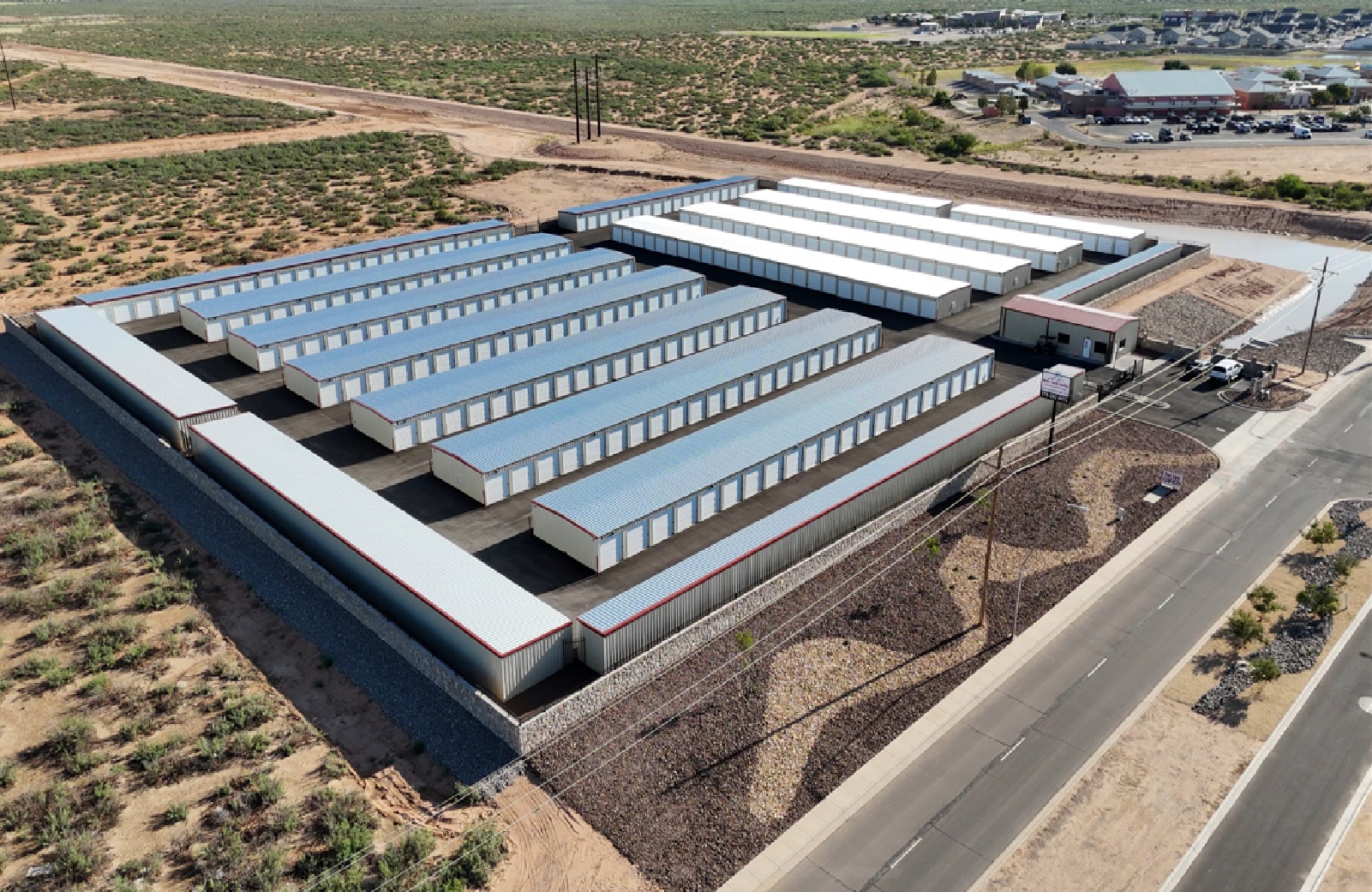 Drone View looking North